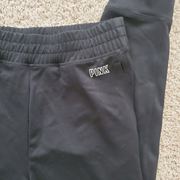 Pink Women's Stretchy Athletic Jogger Pants With Pockets - Picture 2 of 7